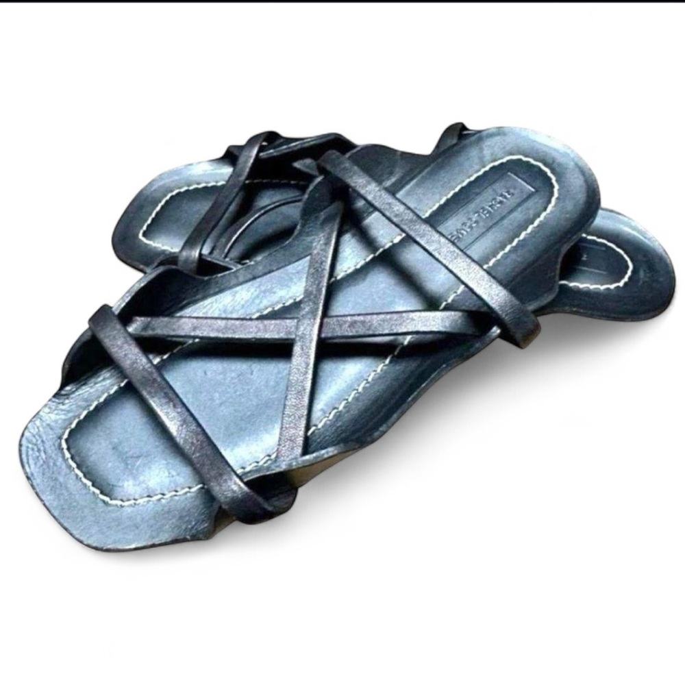NWOB Rachel Comey “Pax” Sandal All Black Leather sz 6.5
